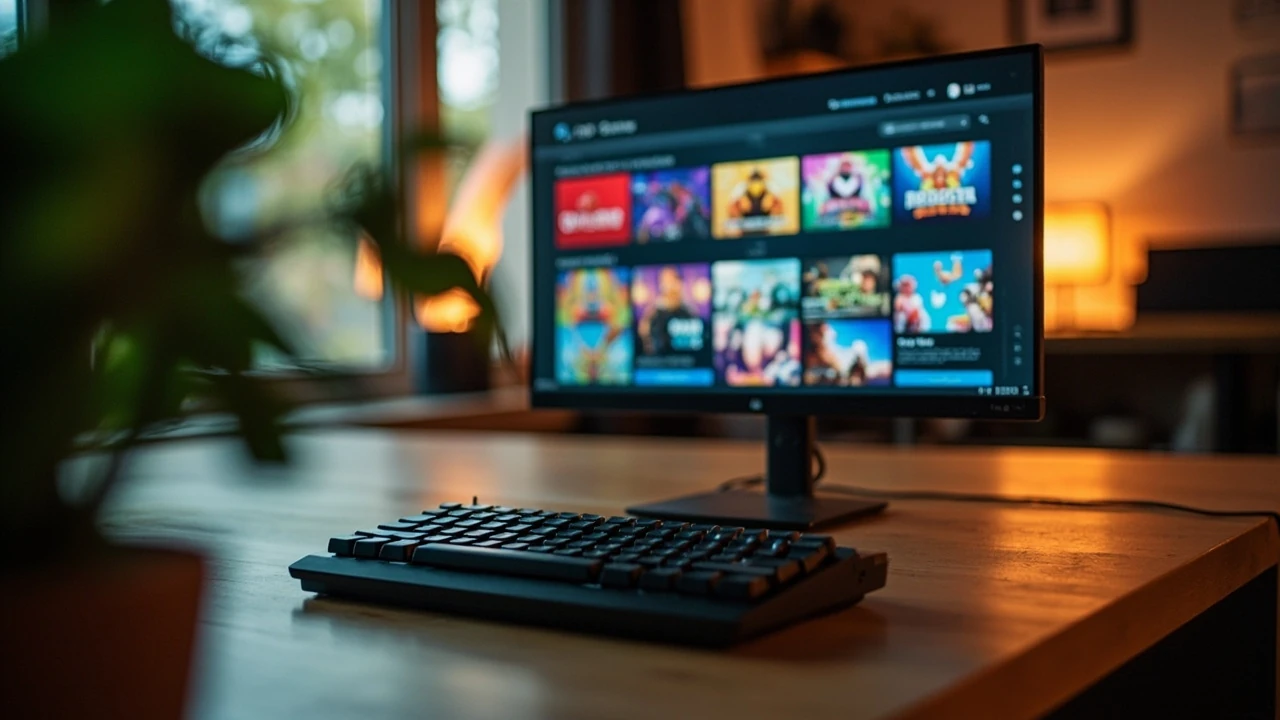Green Man Gaming storefront overview