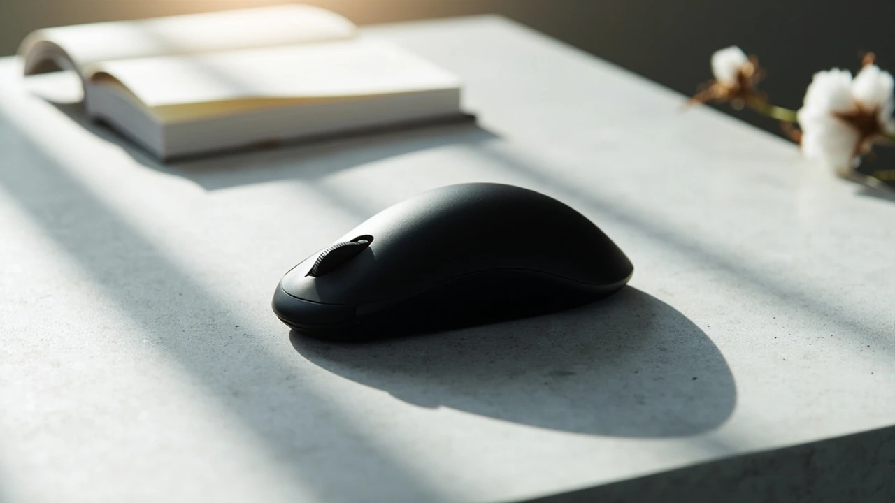 Logitech G Pro 2 Lightspeed wireless gaming mouse on a neutral studio desk