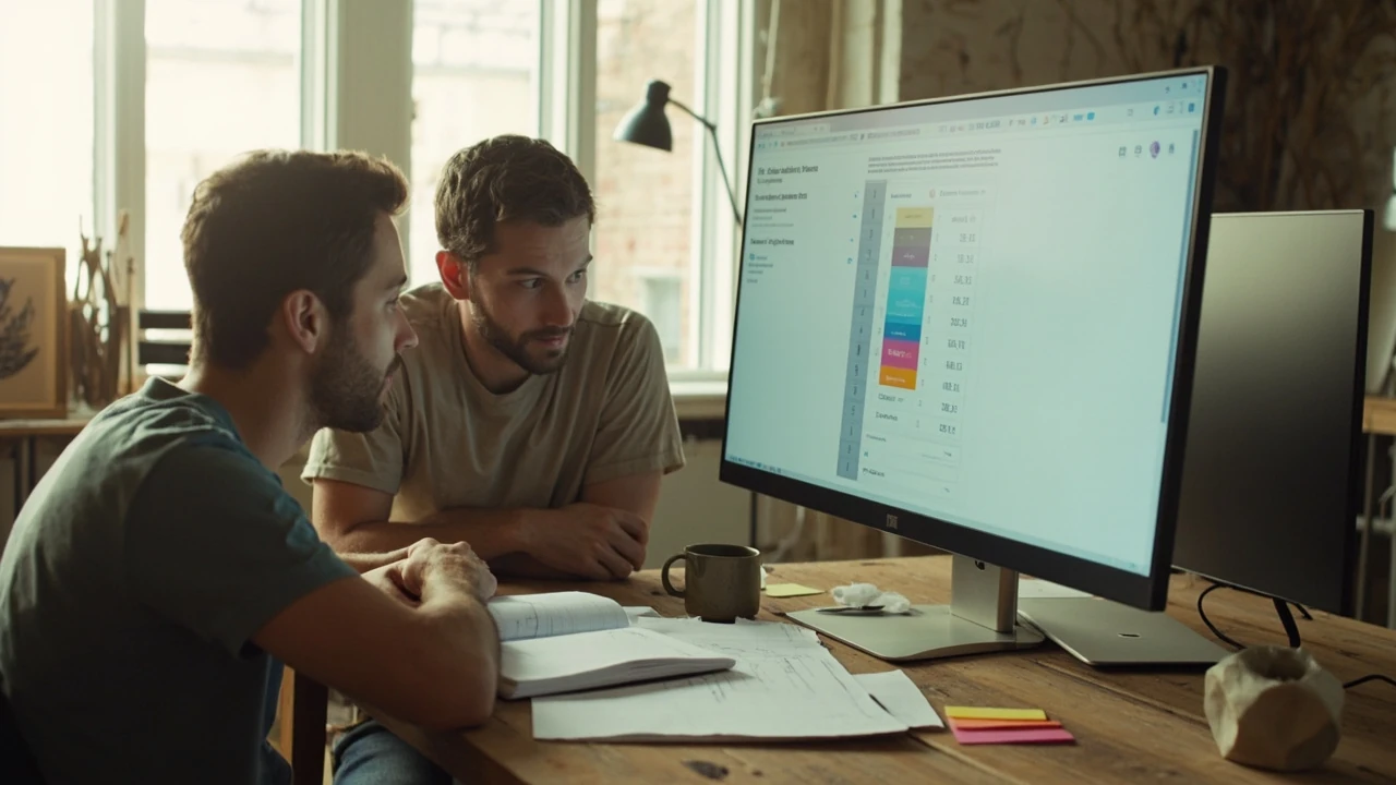 Editor reviewing design token naming conventions for small teams on a laptop